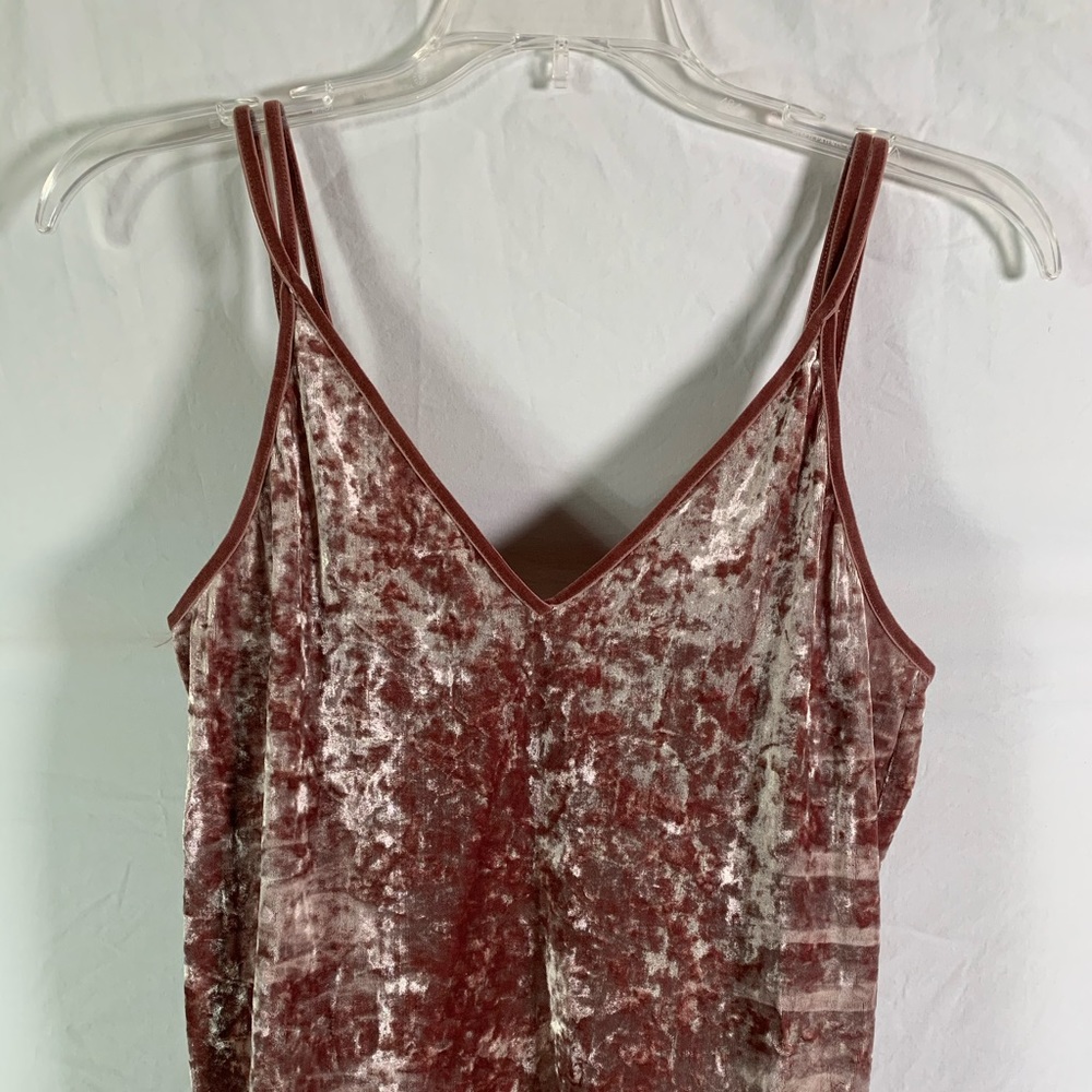 Crushed velvet camisole from American Eagle